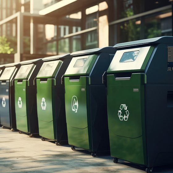 waste-bins-stone-facilities-mangement Waste bins in a row - Total Waste Management - Stone Facilities Management